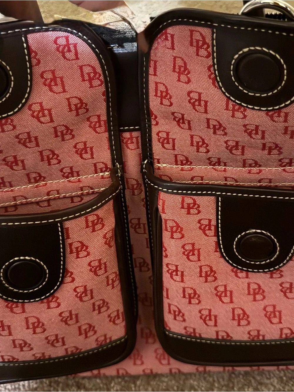Vintage Dooney & Bourke Satchel Bag, Authentic‼️